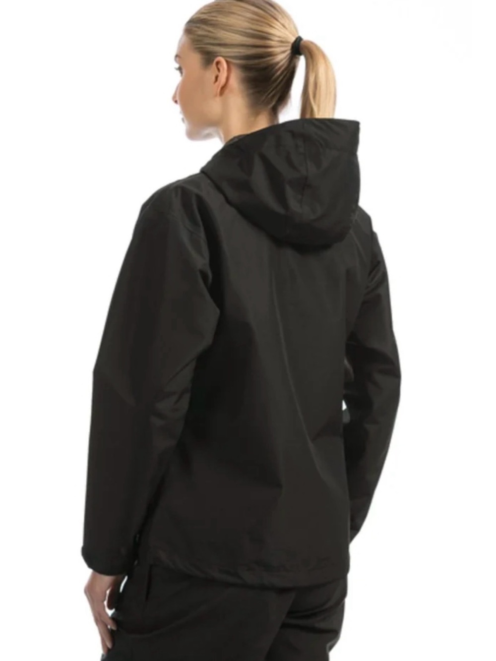 Helly Hansen Women’s Seven J Rain Jacket Black Waterproof Windproof Size L - Picture 2 of 16